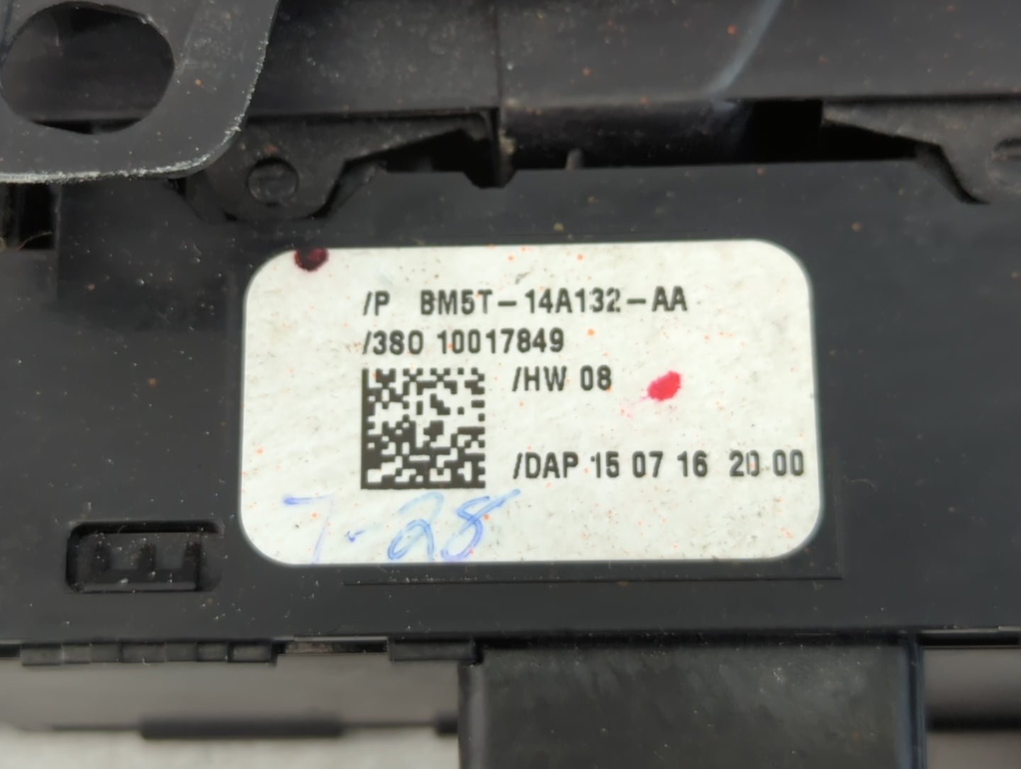 2012-2018 Ford Focus Master Power Window Switch Replacement Driver Side Left P/N:BM5T-14A132-AA Fits OEM Used Auto Parts - O