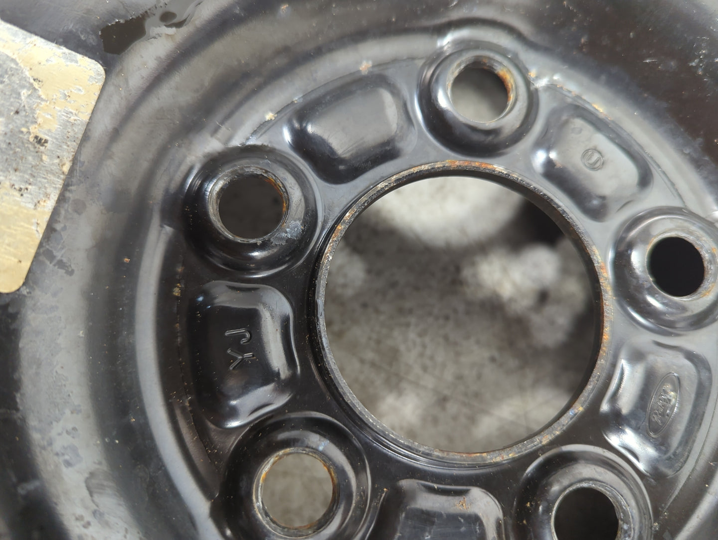 2012-2018 Ford Focus Spare Donut Tire Wheel Rim Oem 880583 - Oemusedautoparts1.com