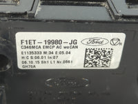 2015-2018 Ford Focus Climate Control Module Temperature AC/Heater Replacement P/N:f1et-19980-JG Fits Fits 2015 2016 2017 201