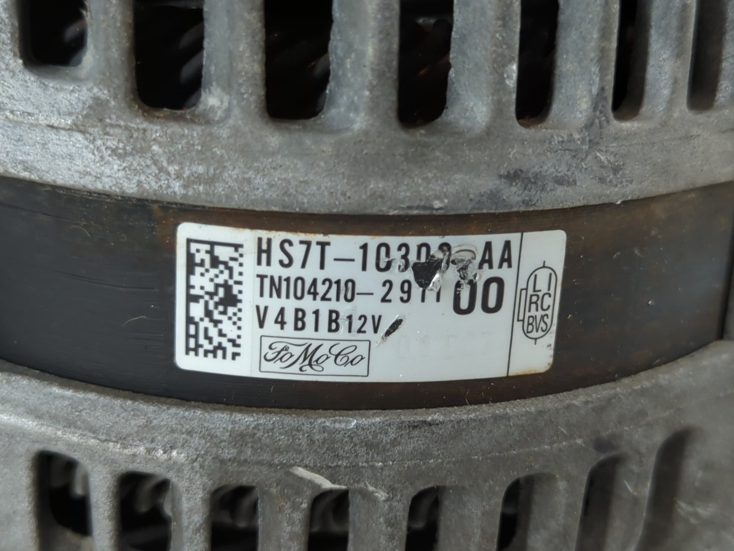 2013-2020 Ford Fusion Alternator Replacement Generator Charging Assembly Engine OEM P/N:HS7T-10300-AA Fits OEM Used Auto Par