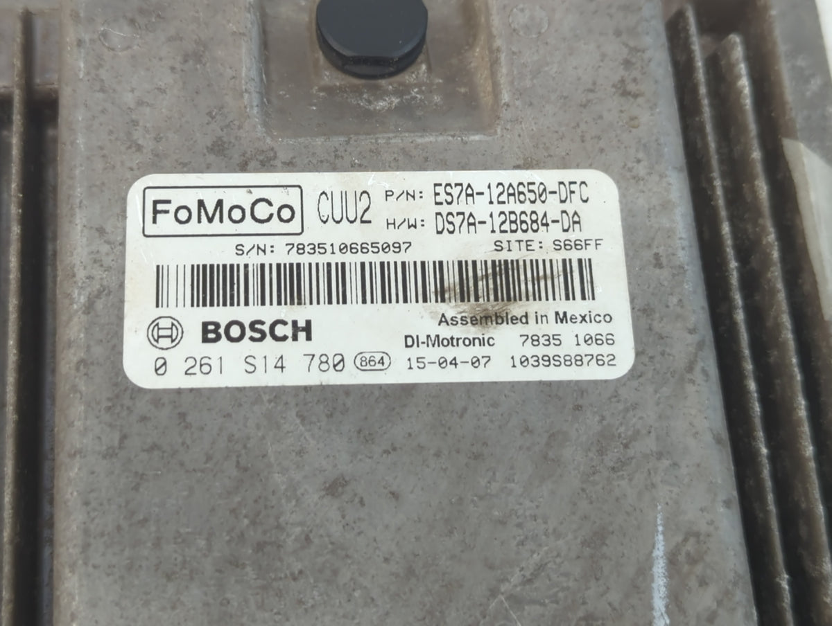 2014-2016 Ford Fusion PCM Engine Control Computer ECU ECM PCU OEM P/N:DS7A-12B684-DA ES7A-12A650-DFC Fits 2014 2015 2016 OEM