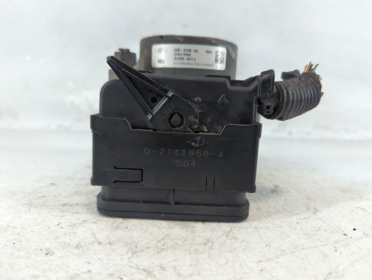 2014-2016 Ford Fusion Anti-Lock Brake ABS Pump Module Actuator OEM P/N:EG9C-2C405-AG Fits Fits 2014 2015 2016 OEM Used Auto 
