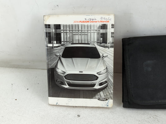 2016 Ford Fusion Owners Manual Book Guide P/N:GE5J 19A321 AA OEM Used Auto Parts