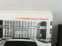 2016 Ford Fusion Owners Manual Book Guide P/N:GE5J 19A321 AA OEM Used Auto Parts - Oemusedautoparts1.com