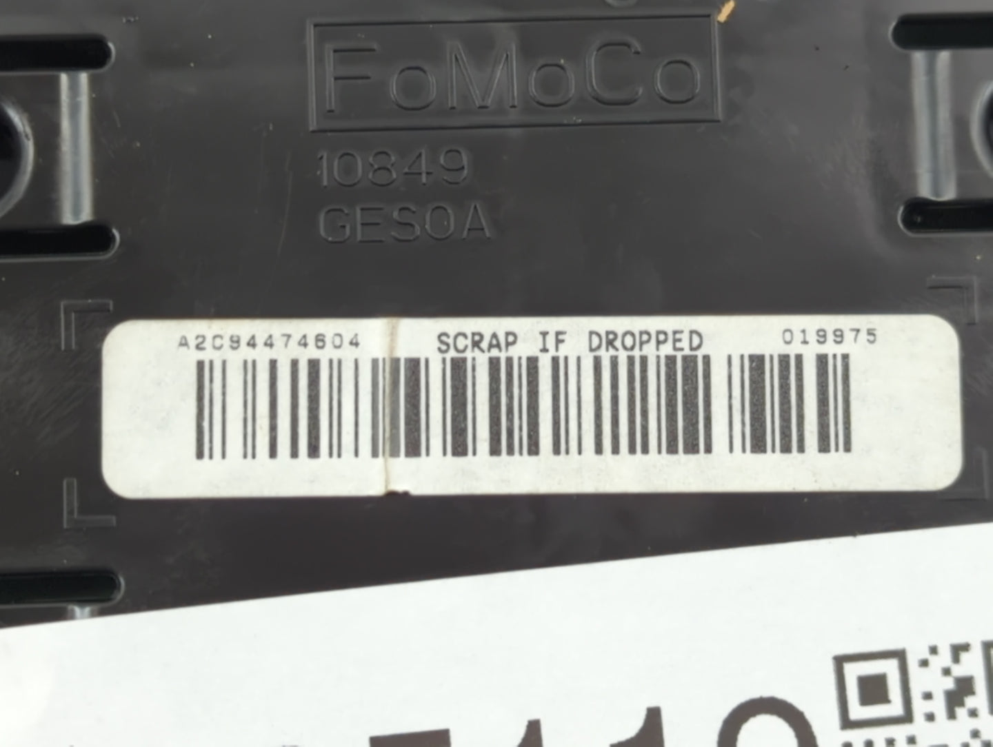 2016 Ford Fusion Instrument Cluster Speedometer Gauges P/N:GS7T-10849-EA Fits OEM Used Auto Parts - Oemusedautoparts1.com