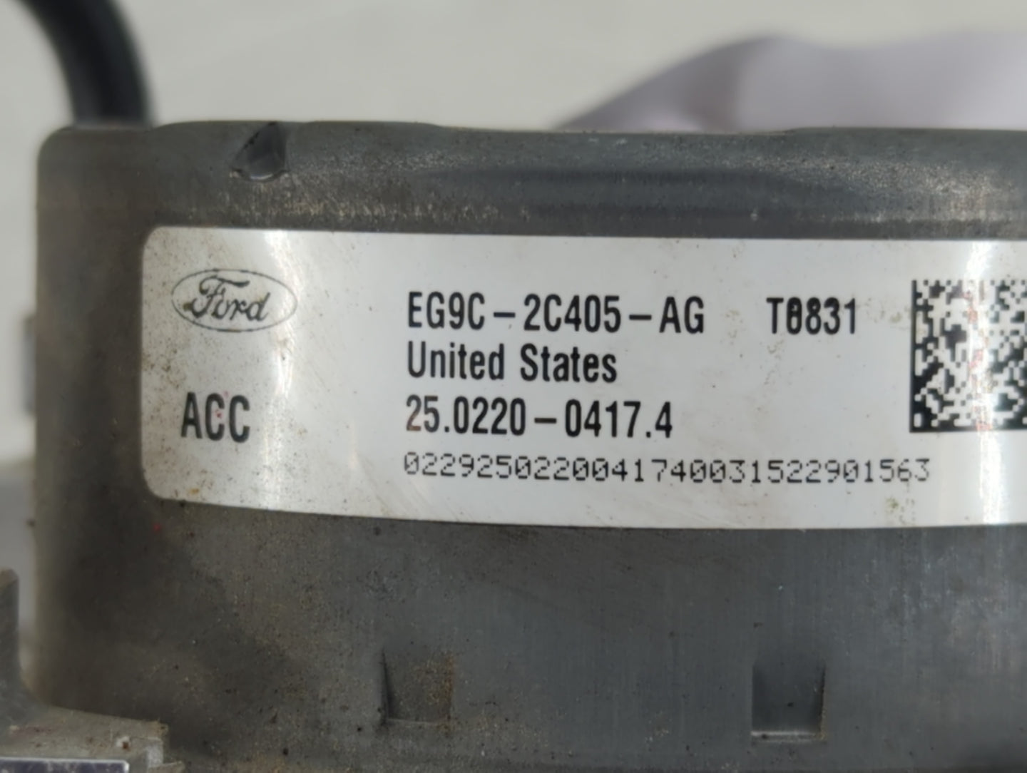2014-2016 Ford Fusion ABS Pump Control Module Replacement P/N:EG9C-2C405-AG Fits Fits 2014 2015 2016 OEM Used Auto Parts - O