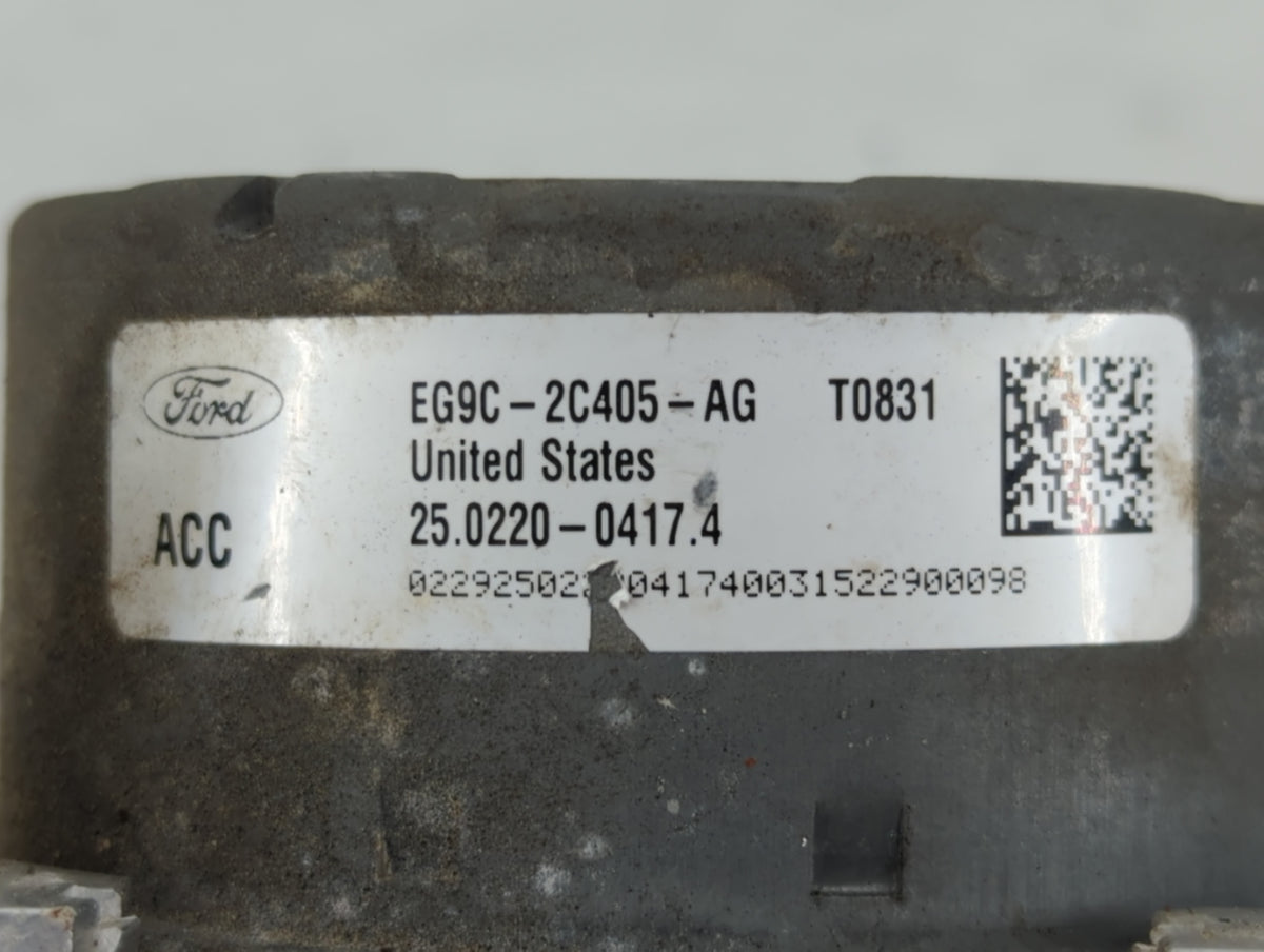 2014-2016 Ford Fusion Anti-Lock Brake ABS Pump Module Actuator OEM P/N:EG9C-2C405-AG Fits Fits 2014 2015 2016 OEM Used Auto 