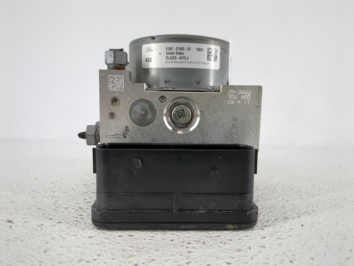 2014-2016 Ford Fusion Anti-Lock Brake ABS Pump Module Actuator OEM P/N:EG9C-2C405-DF Fits Fits 2014 2015 2016 OEM Used Auto 