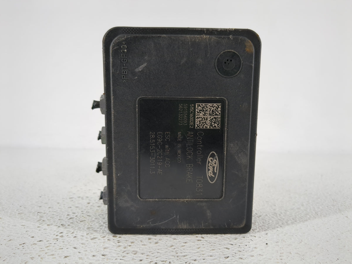 2014-2016 Ford Fusion Anti-Lock Brake ABS Pump Module Actuator OEM P/N:EG9C-2C405-DF Fits Fits 2014 2015 2016 OEM Used Auto 