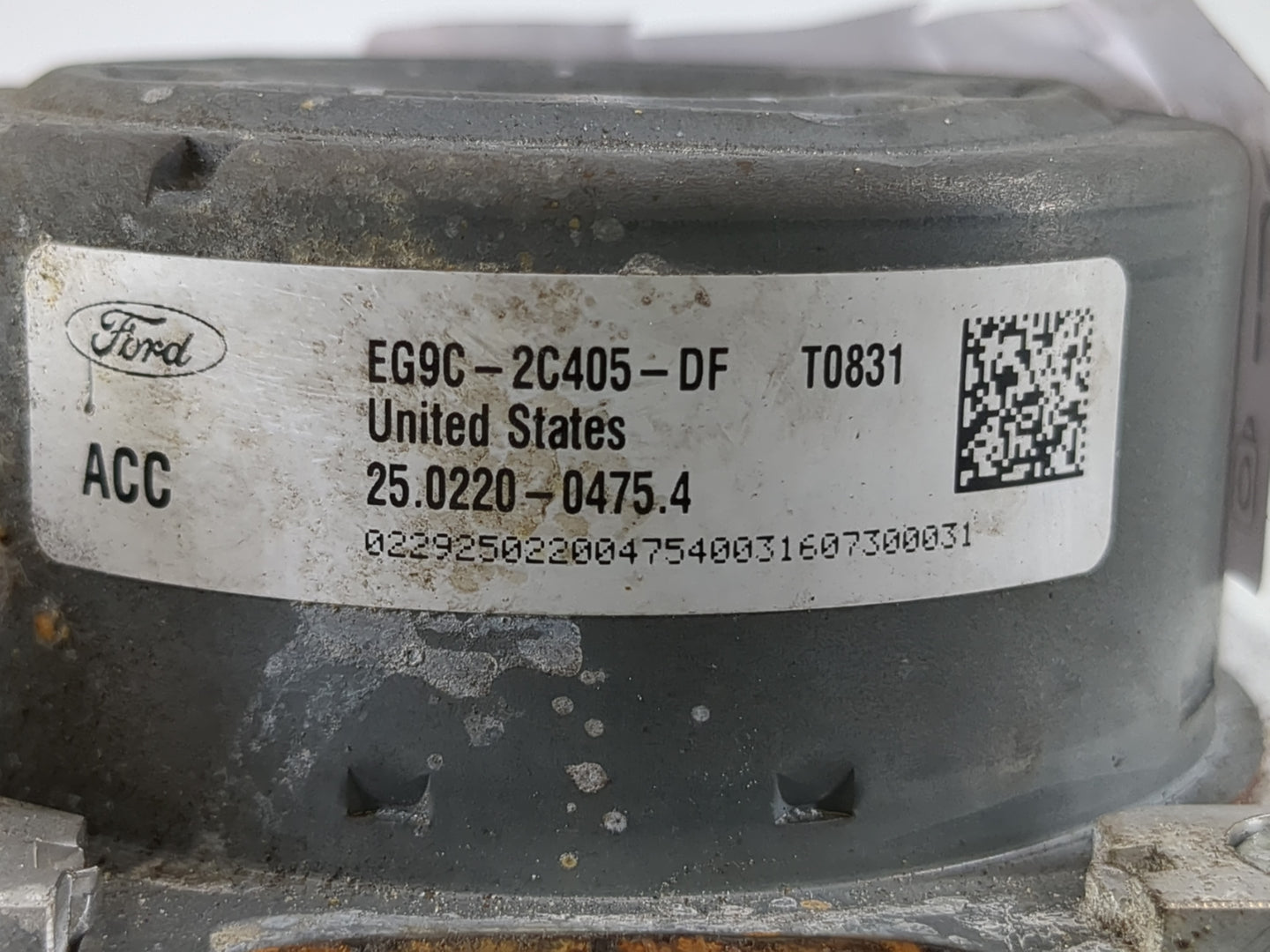 2014-2016 Ford Fusion ABS Pump Control Module Replacement P/N:EG9C-2C405-DF Fits Fits 2014 2015 2016 OEM Used Auto Parts - O