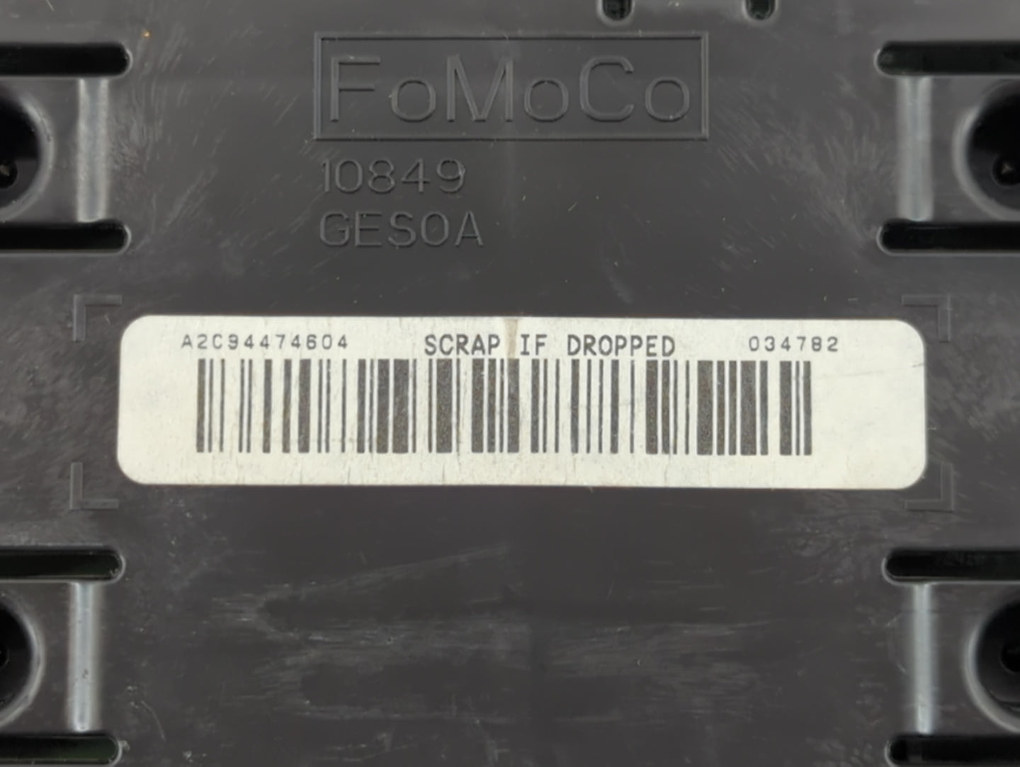 2016 Ford Fusion Instrument Cluster Speedometer Gauges P/N:10849 GES0A Fits OEM Used Auto Parts - Oemusedautoparts1.com