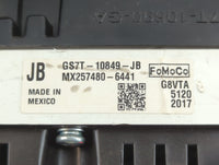 2016 Ford Fusion Instrument Cluster Speedometer Gauges P/N:GS7T-10849-JB Fits OEM Used Auto Parts - Oemusedautoparts1.com