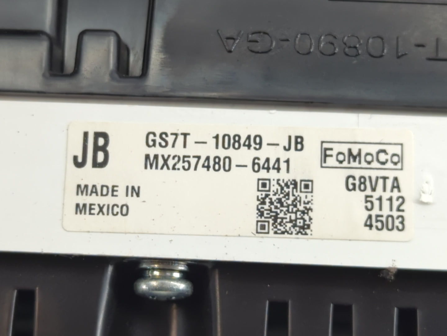 2016 Ford Fusion Instrument Cluster Speedometer Gauges Fits OEM Used Auto Parts - Oemusedautoparts1.com