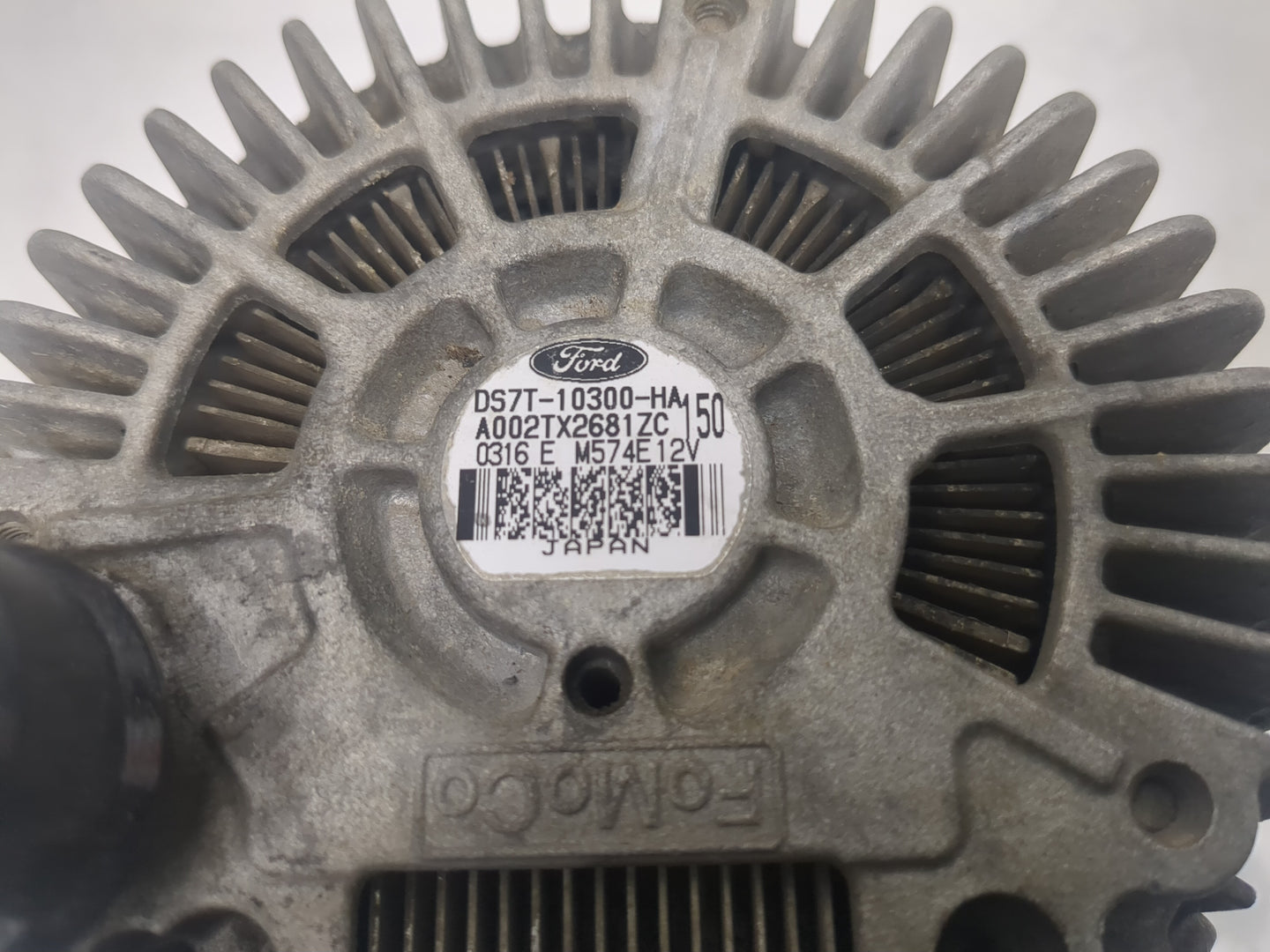 2013-2020 Ford Fusion Alternator Replacement Generator Charging Assembly Engine OEM P/N:DS7T-10300-HA Fits OEM Used Auto Par