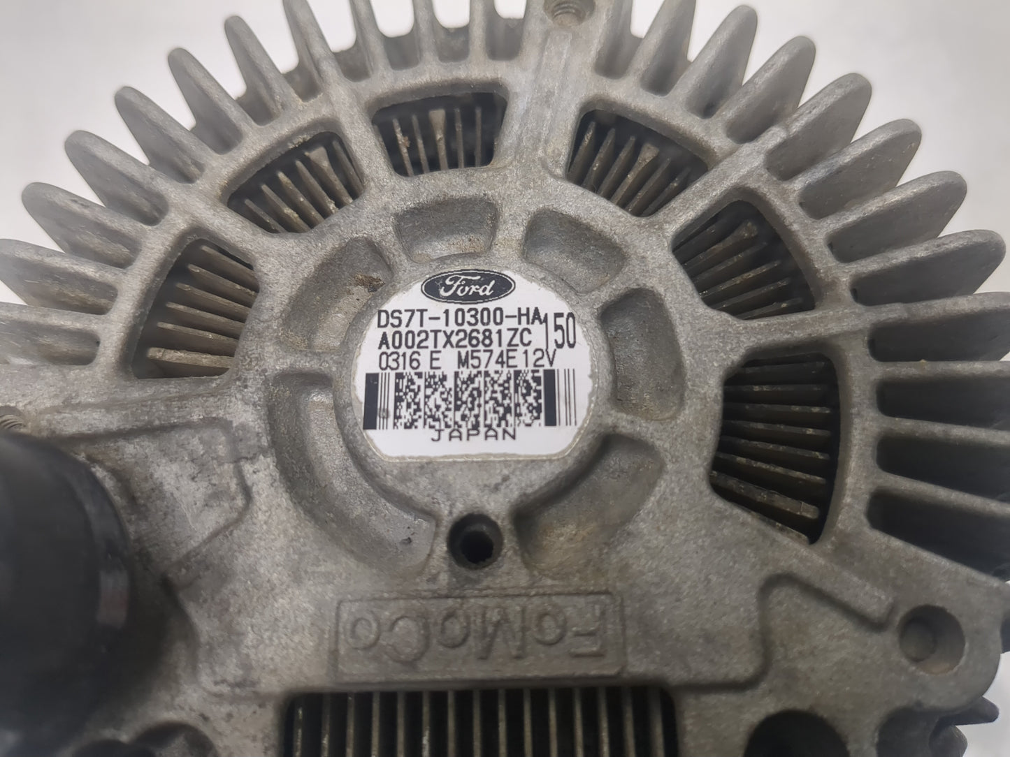 2013-2020 Ford Fusion Alternator Replacement Generator Charging Assembly Engine OEM P/N:DS7T-10300-HA Fits OEM Used Auto Par