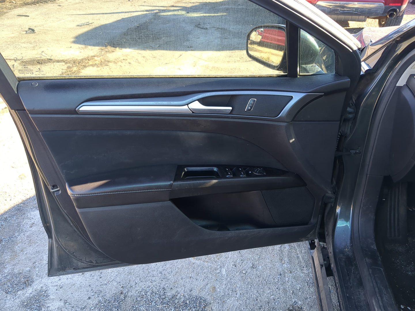 2016 Ford Fusion Front Left Driver Interior Door Panel Trim - Oemusedautoparts1.com