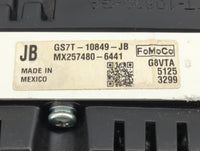 2016 Ford Fusion Instrument Cluster Speedometer Gauges P/N:GS7T-10849-JB Miles:153K Fits OEM Used Auto Parts - Oemusedautopa