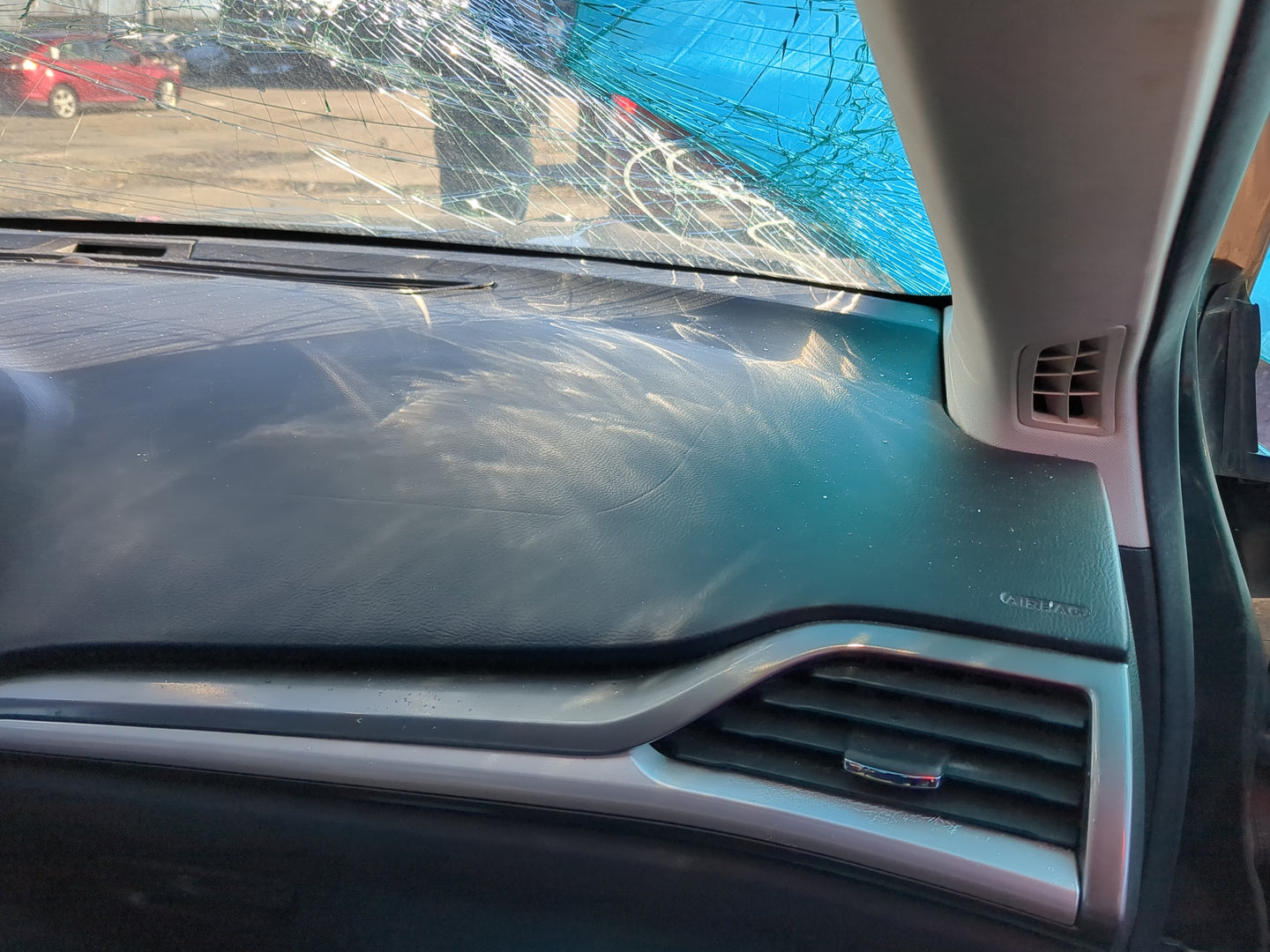 2013-2016 Ford Fusion Air Bag Passenger Right Dashboard OEM Fits Fits 2013 2014 2015 2016 OEM Used Auto Parts - Oemusedautop