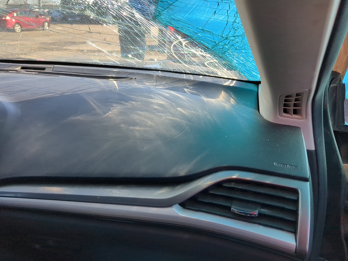 2013-2016 Ford Fusion Air Bag Passenger Right Dashboard OEM Fits Fits 2013 2014 2015 2016 OEM Used Auto Parts - Oemusedautop