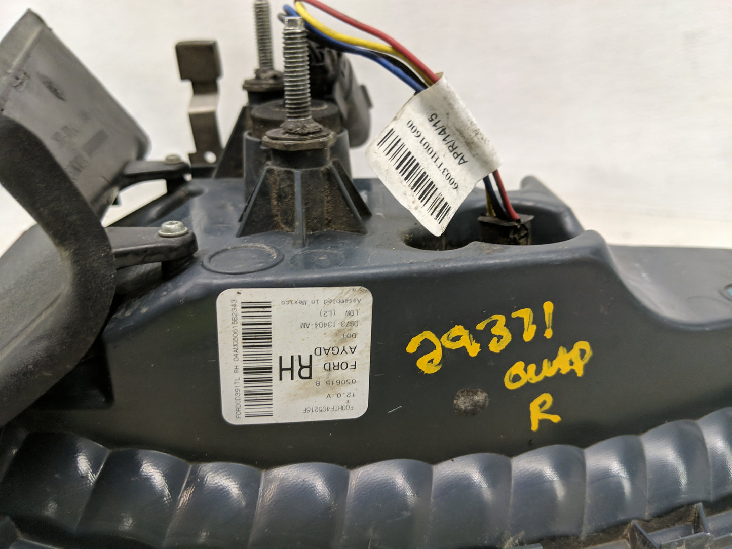 2013-2016 Ford Fusion Tail Light Assembly Passenger Right OEM Fits Fits 2013 2014 2015 2016 OEM Used Auto Parts - Oemusedaut
