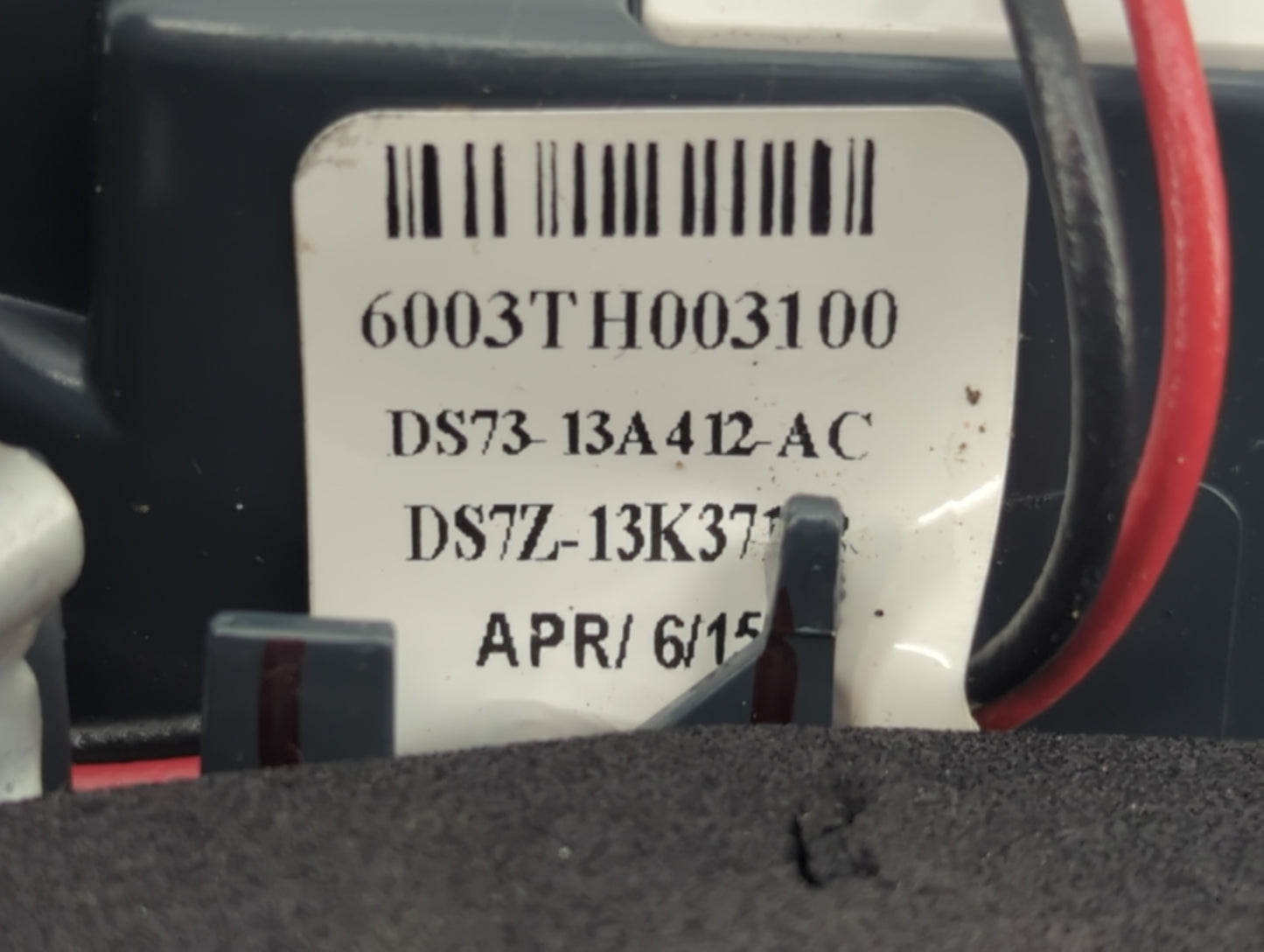 2013 Ford Fusion Driver Left Side Tail Light Taillight Deck Lid Mounted - Oemusedautoparts1.com