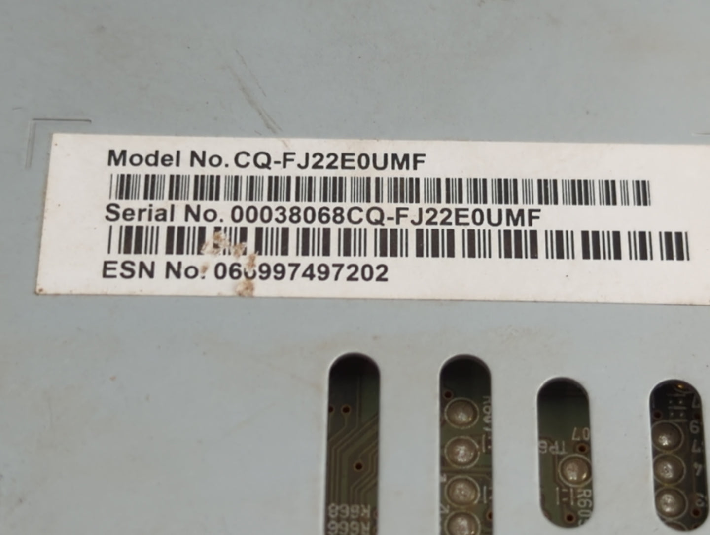 2016 Ford Fusion Radio AM FM Cd Player Receiver Replacement P/N:CQ-FJ22E0UMF Fits OEM Used Auto Parts - Oemusedautoparts1.co