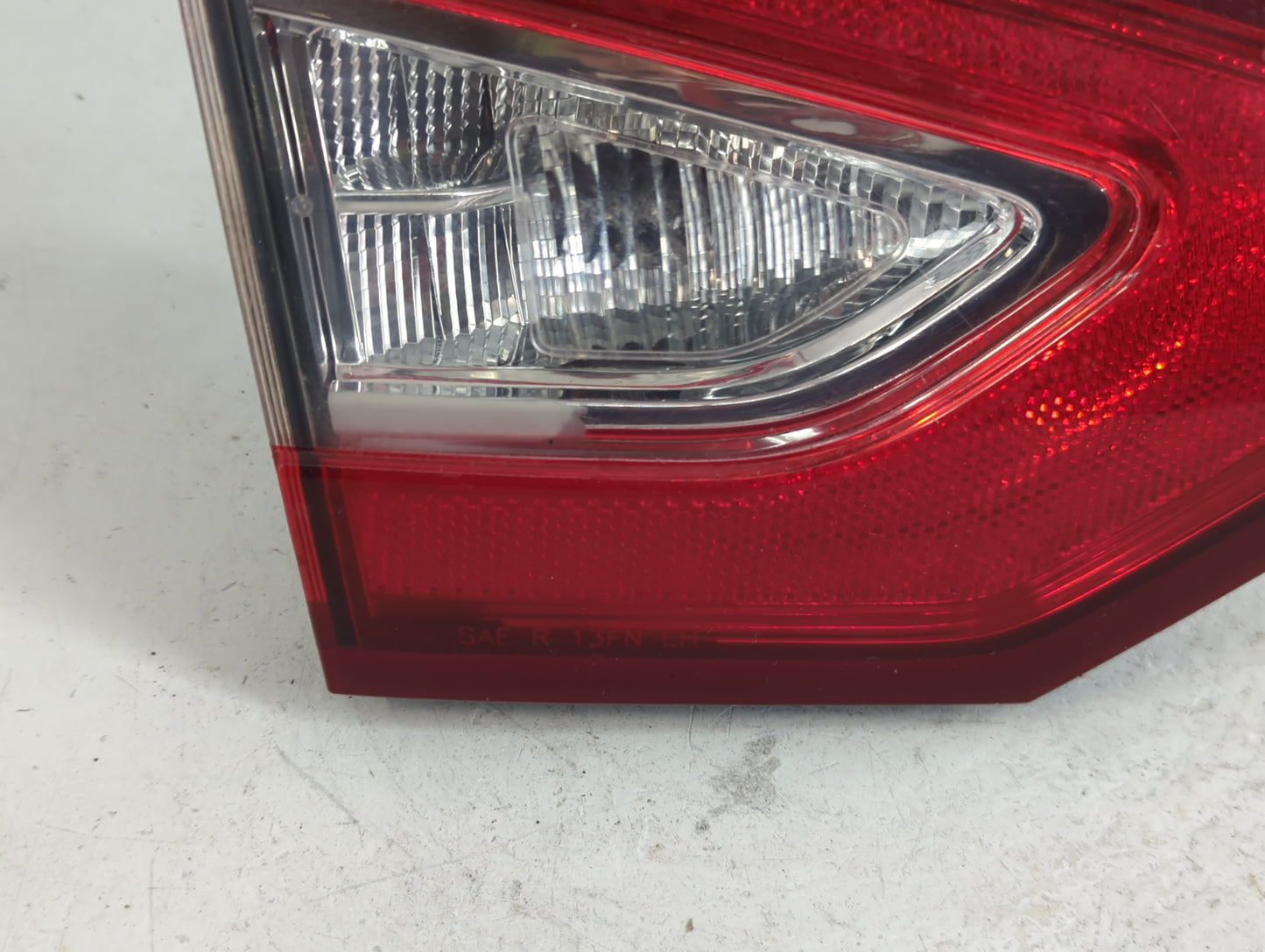 2013-2016 Ford Fusion Tail Light Assembly Driver Left OEM P/N:DS73-13A603-AE Fits Fits 2013 2014 2015 2016 OEM Used Auto Par