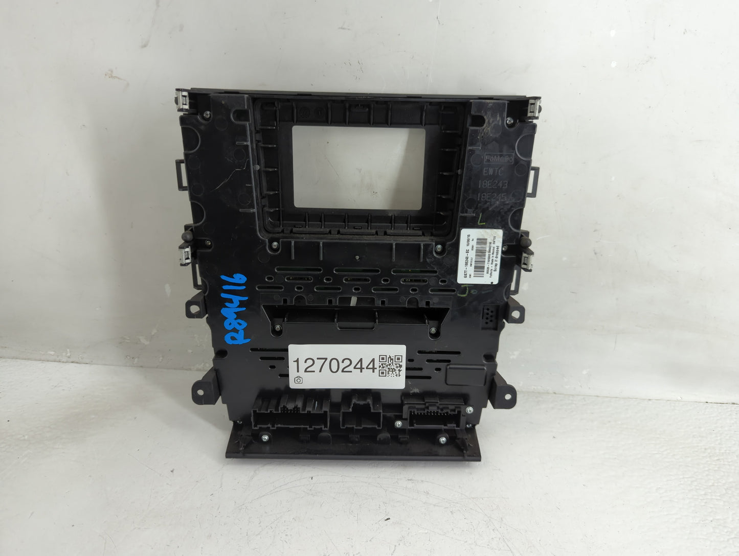 2016 Ford Fusion Radio AM FM Cd Player Receiver Replacement Fits OEM Used Auto Parts - Oemusedautoparts1.com