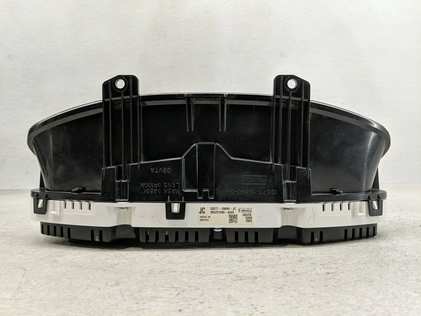 2016 Ford Fusion Instrument Cluster Speedometer Gauges P/N:GS7T-10849-JC Fits OEM Used Auto Parts - Oemusedautoparts1.com
