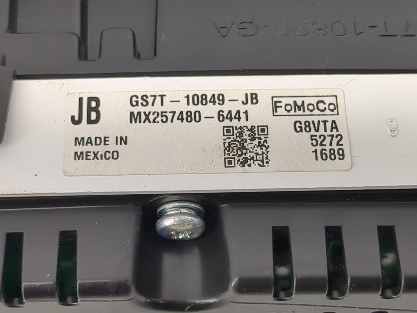 2016 Ford Fusion Instrument Cluster Speedometer Gauges P/N:GS7T-10849-JB Fits OEM Used Auto Parts - Oemusedautoparts1.com
