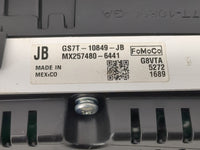 2016 Ford Fusion Instrument Cluster Speedometer Gauges P/N:GS7T-10849-JB Fits OEM Used Auto Parts - Oemusedautoparts1.com