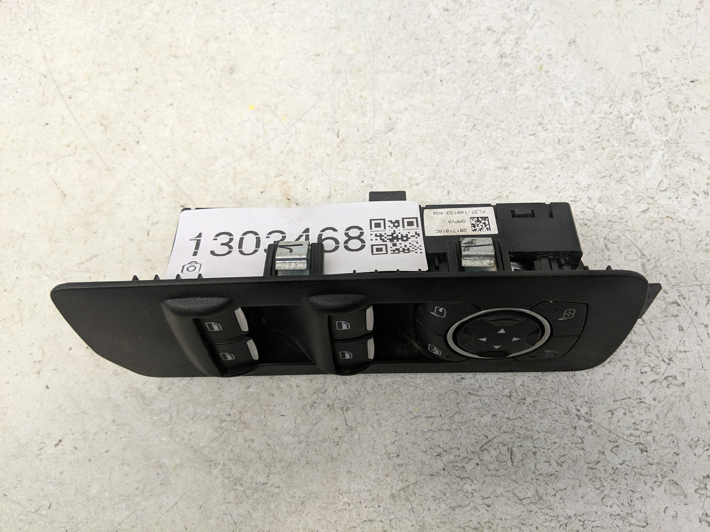 2013-2016 Ford Fusion Master Power Window Switch Replacement Driver Side Left P/N:FL3T-14B133-AGW DG9T-14540-ABW Fits OEM Us