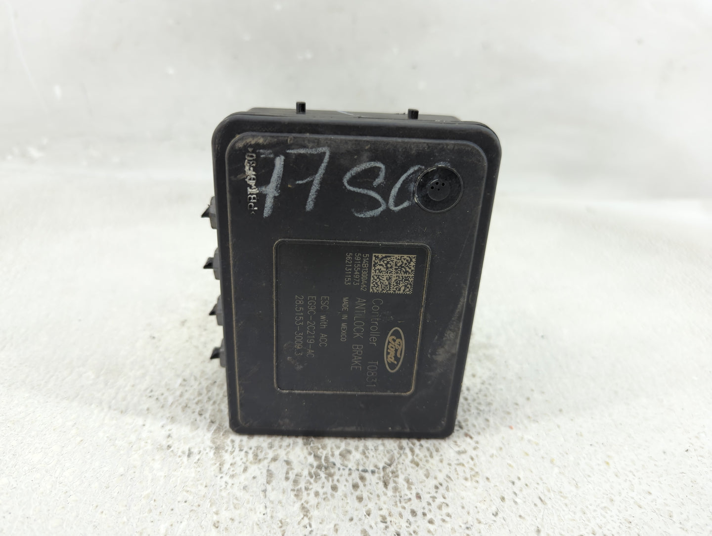2014-2016 Ford Fusion ABS Pump Control Module Replacement P/N:EG9C-2C405-AF Fits Fits 2014 2015 2016 OEM Used Auto Parts - O