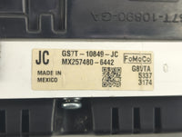 2016 Ford Fusion Instrument Cluster Speedometer Gauges P/N:GS7T-10849-JC Fits OEM Used Auto Parts - Oemusedautoparts1.com