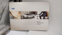 2016 Ford Fusion Owners Manual Book Guide OEM Used Auto Parts - Oemusedautoparts1.com