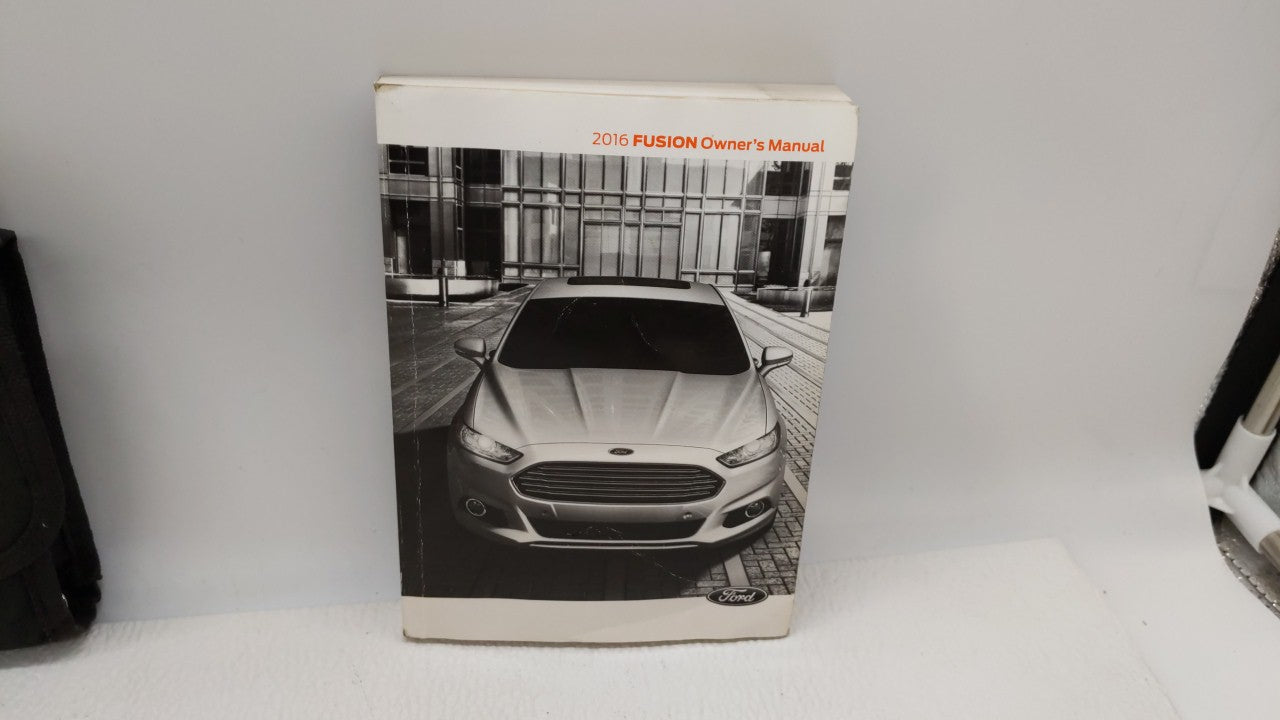 2016 Ford Fusion Owners Manual Book Guide OEM Used Auto Parts - Oemusedautoparts1.com