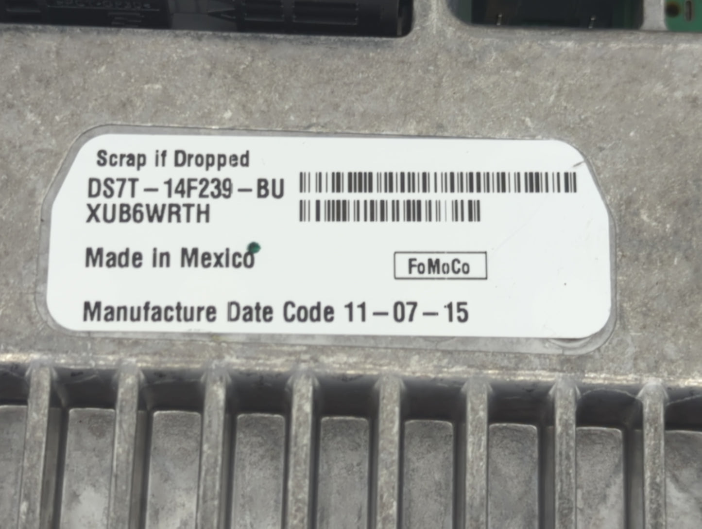 2016 Ford Fusion Radio AM FM Cd Player Receiver Replacement P/N:DS7T-14F239-BU Fits OEM Used Auto Parts - Oemusedautoparts1.