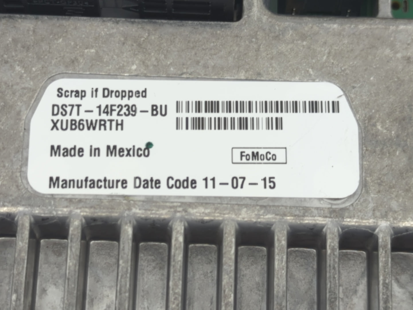 2016 Ford Fusion Radio AM FM Cd Player Receiver Replacement P/N:DS7T-14F239-BU Fits OEM Used Auto Parts - Oemusedautoparts1.
