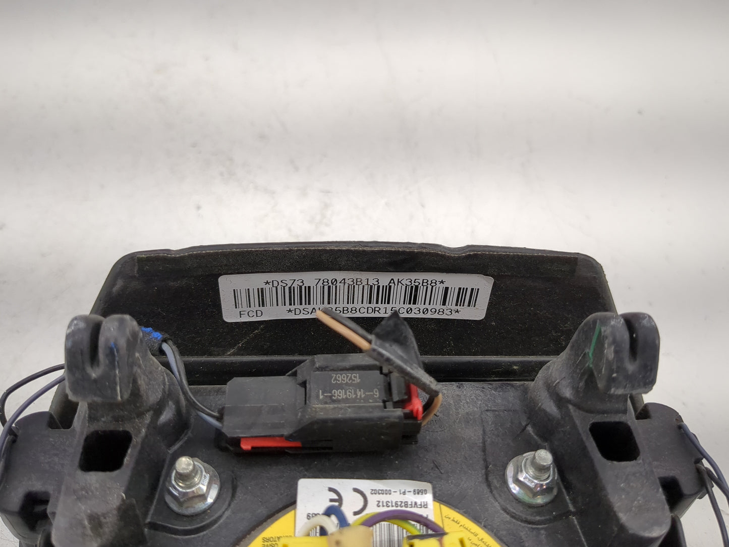 2016 Ford Fusion Air Bag Driver Left Steering Wheel Mounted P/N:DS73 78043B13 AK35B8 Fits OEM Used Auto Parts - Oemusedautop