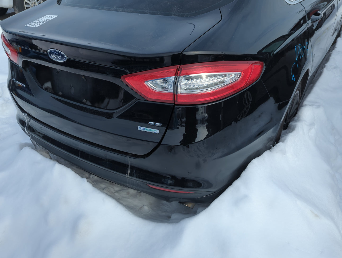 2013-2016 Ford Fusion Rear Bumper Assembly Oem 1363147 - Oemusedautoparts1.com