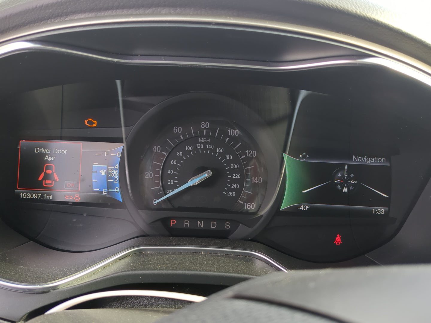 2016 Ford Fusion Instrument Cluster Speedometer Gauges Fits OEM Used Auto Parts - Oemusedautoparts1.com