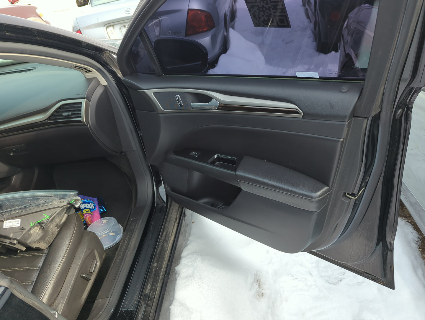 2016 Ford Fusion Front Right Passenger Interior Door Panel Trim 1363211 - Oemusedautoparts1.com