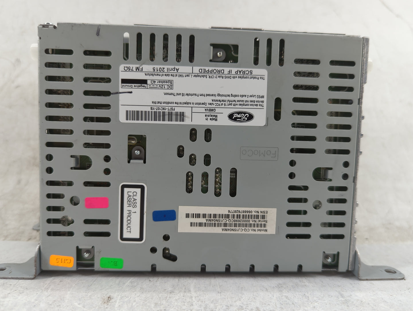 2015-2017 Ford Fusion Radio Speaker Amplifier - Oemusedautoparts1.com
