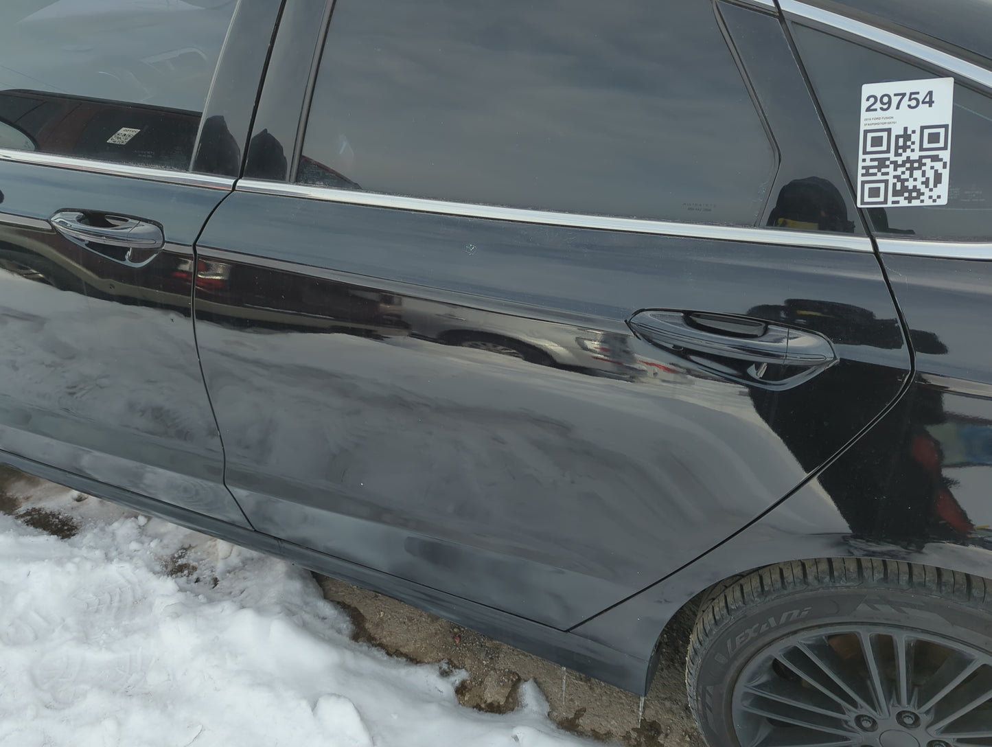 2013-2016 Ford Fusion Driver Rear Door Oem - Oemusedautoparts1.com