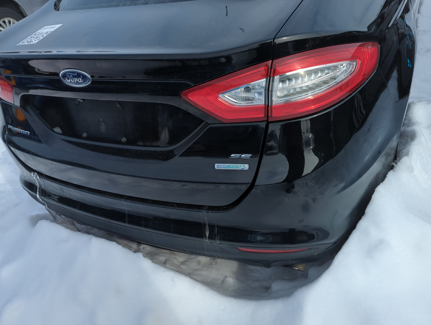 2013-2016 Ford Fusion Rear Bumper Assembly Oem 1363263 - Oemusedautoparts1.com