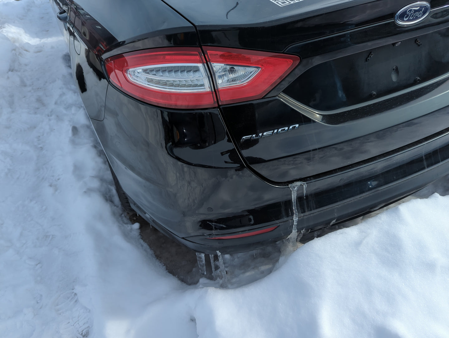 2013-2016 Ford Fusion Rear Bumper Assembly Oem 1363263 - Oemusedautoparts1.com