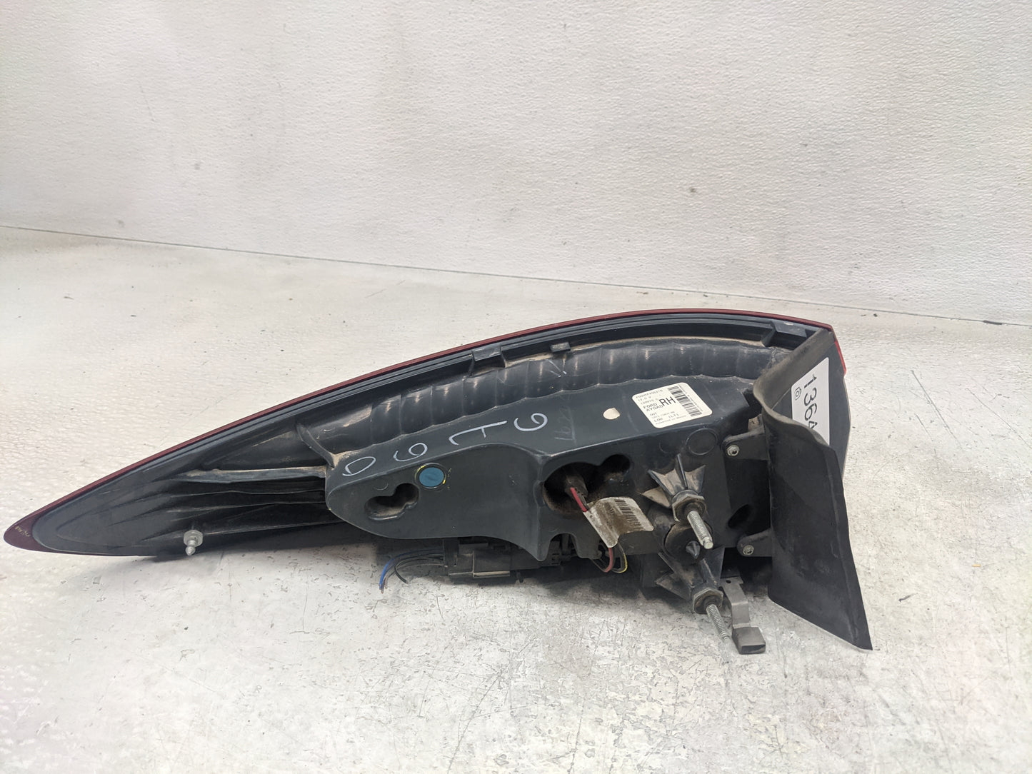 2013-2016 Ford Fusion Tail Light Assembly Passenger Right OEM Fits Fits 2013 2014 2015 2016 OEM Used Auto Parts - Oemusedaut