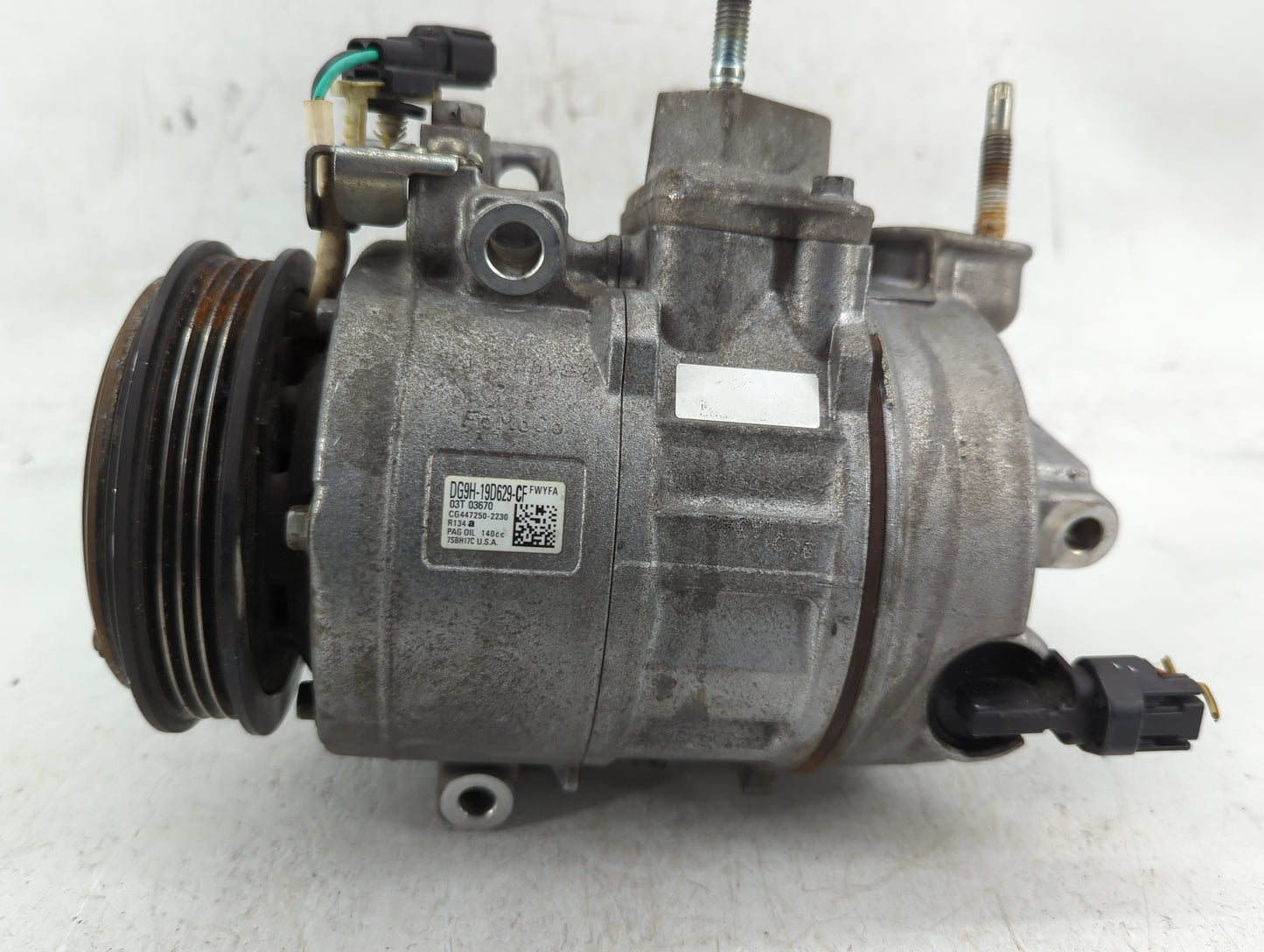 2013-2018 Ford Fusion Air Conditioning A/c Ac Compressor Oem - Oemusedautoparts1.com