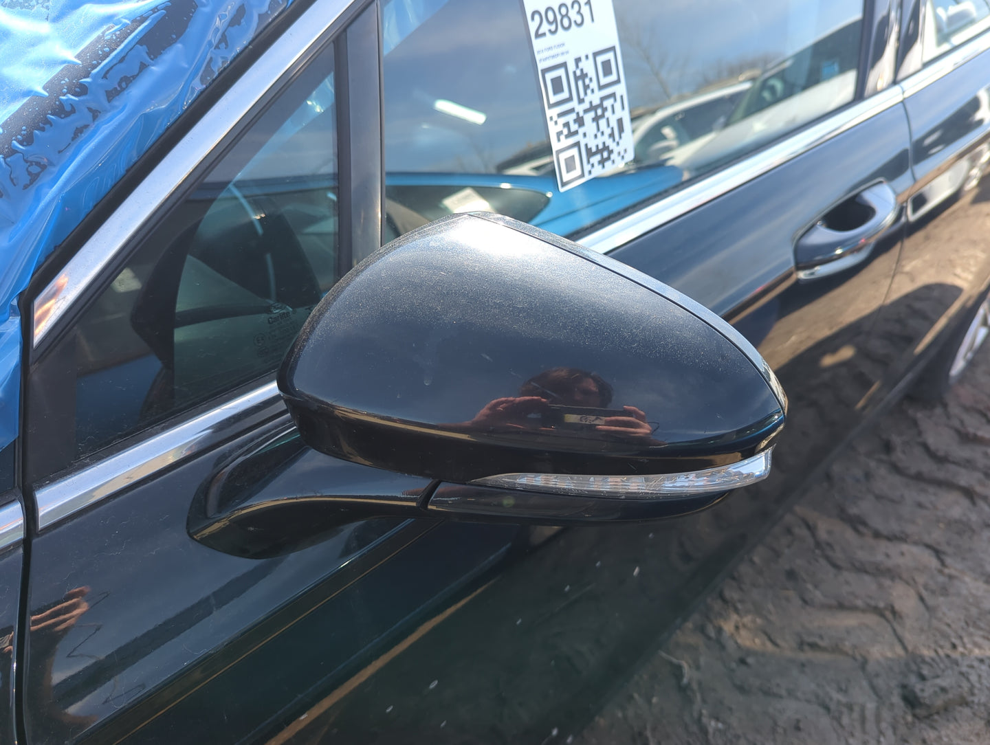 2016-2020 Ford Fusion Driver Side View Mirror - Left Door Mirror OEM Used - Oemusedautoparts1.com