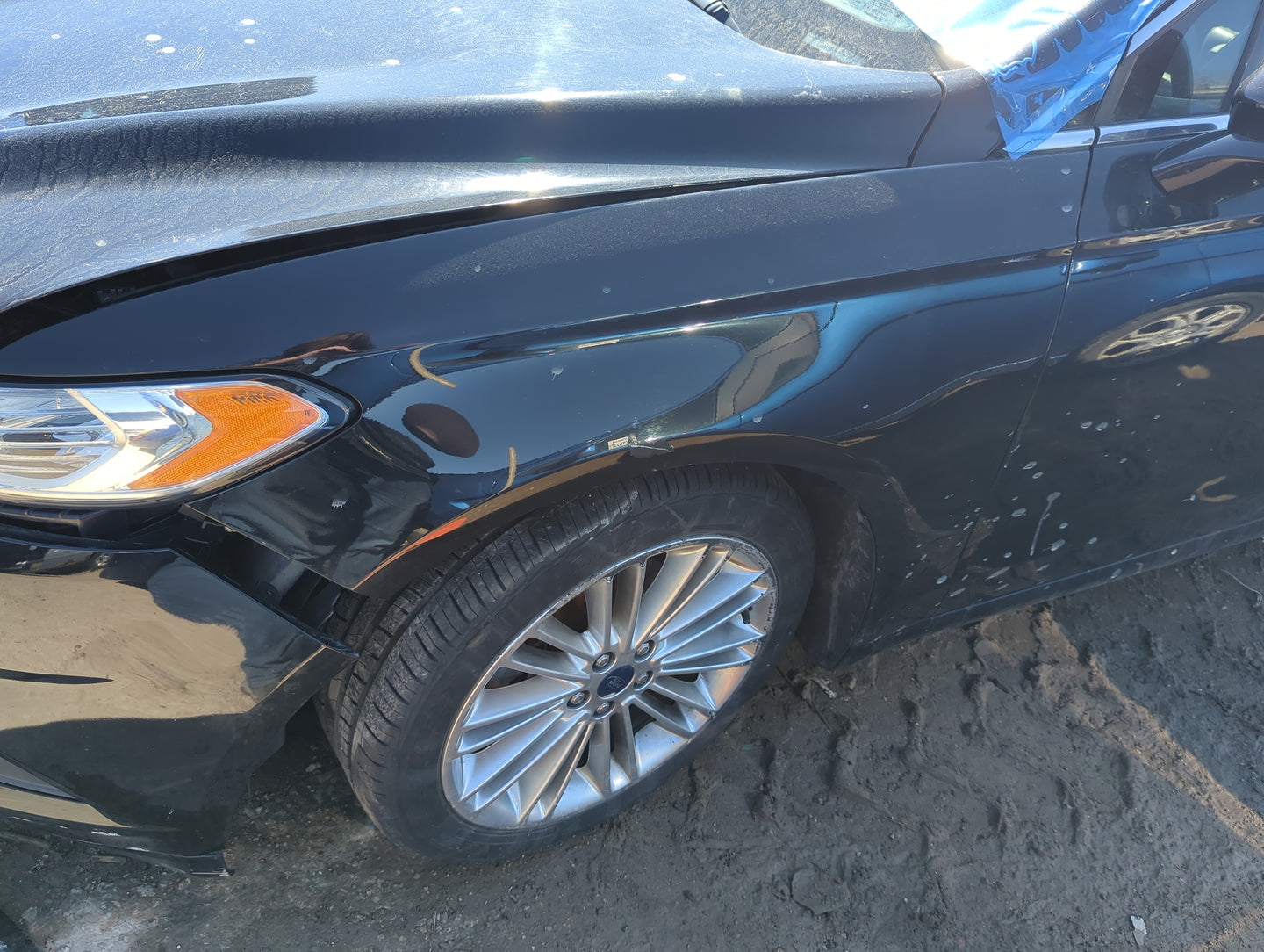 2013-2016 Ford Fusion Driver Fender 1404130 - Oemusedautoparts1.com